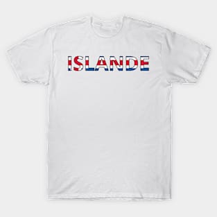 Drapeau Islande T-Shirt